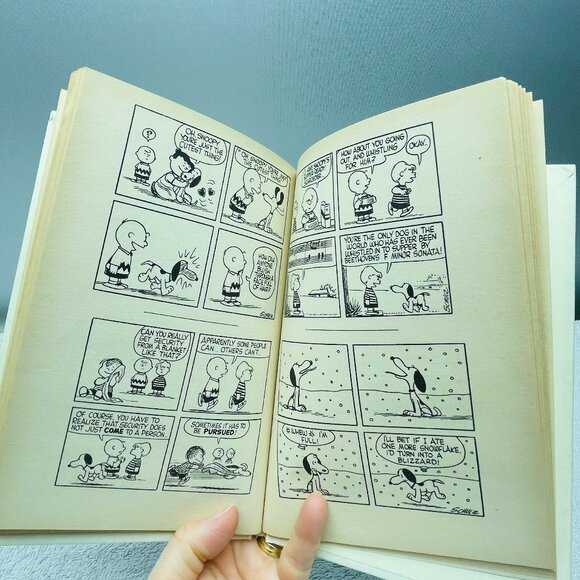 VGVUC Book: "Snoopy," Peanuts Book, Charles M. Schulz, Hardback, 1958 - Picture 6 of 8